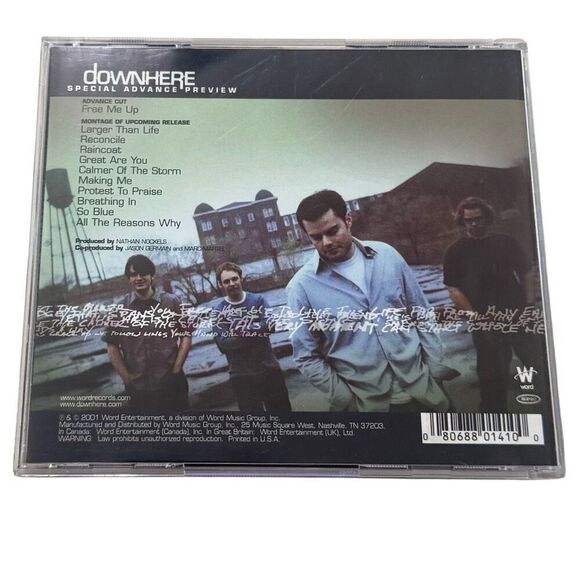 Downhere self-titled album Downhere CD (2001) - Special Advance Preview - Picture 2 of 4